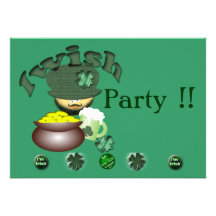 Irish St. Patrick's Day Invitation