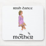 Irish Step Dance Mother - Pink mousepads