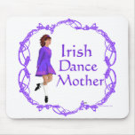 Irish Step Dance Mother - Purple mousepads