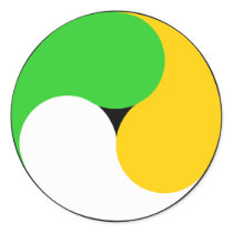 Irish Swirl stickers