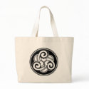 Irish Tattoo Tote bags