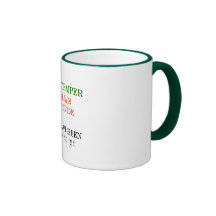 IRISH TEMPER, ITALIAN ATTITUDE, YOU HAVE BEEN W... COFFEE MUG