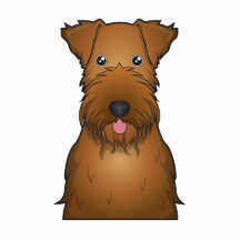 Irish Terrier Cartoon Acrylic Cut Out
