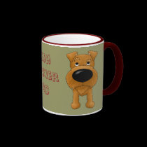 Irish Terrier Dad Mug mugs