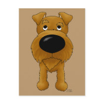 Irish Terrier Postcard