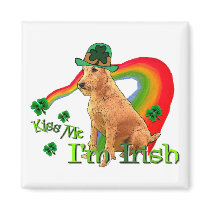 Irish Terrier St. Patricks Fridge Magnet