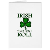 Irish That's How I roll Cards