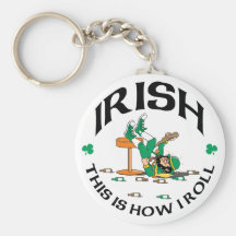 Irish This Is How I Roll Gift Key Chains