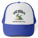 Irish This Is How I Roll hats