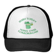 Irish Today Hung Over Tomorrow Mesh Hat
