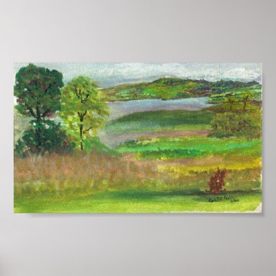 Irish View Print by staril