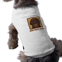 Irish Water Spaniel Cartoon Dog Shirt