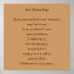 Irish Wedding Prayer Poster posters