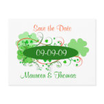 Irish Wedding Save the Date Postcard