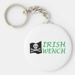 Irish Wench Pirate st Patricks Day Keychains