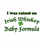 Irish Whiskey Baby Formula t-shirts