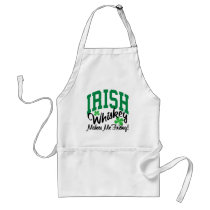 Irish Whiskey Makes Me Frisky Apron