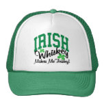 Irish Whiskey Makes Me Frisky Mesh Hats