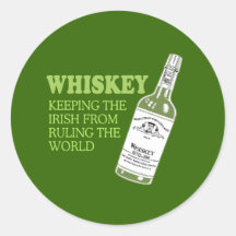 IRISH WHISKEY STICKERS