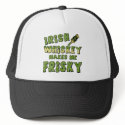 Irish Whiskey T-shirts and Gifts hats