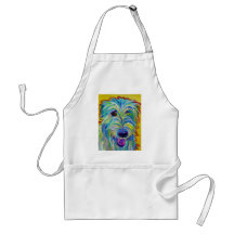 Irish Wolfhound #1 Aprons