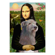 Irish Wolfhound 1 - Mona Lisa Cards