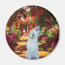 Irish Wolfhound 4 - The Path Fridge Magnets