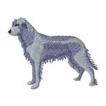 Irish Wolfhound Embroidered Hoody