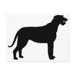 Irish Wolfhound (in black)