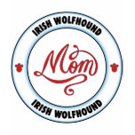 IRISH WOLFHOUND mum t-shirts