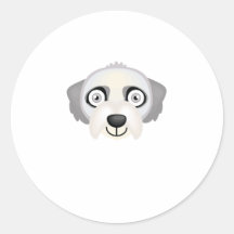 Irish Wolfhound - My Dog Oasis Stickers