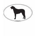 Irish Wolfhound Silhouette t-shirts
