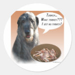 Irish Wolfhound Turkey Sticker