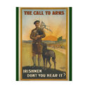 Irishmen: Don't You Hear It? postcards