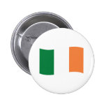 irland flag pinback button