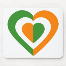 irlanda-heart mousepad