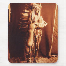 Iron Breast , a Piegan Native American Indian Mousepads