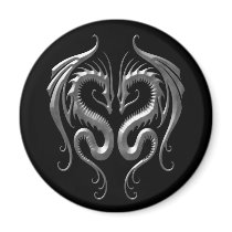 Iron Dragons Magnet