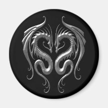 Iron Dragons Magnet
