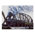 Iron Horses & Iron Bridges Post Card