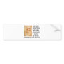Iron Rusts Disuse Inaction Saps Vigor (da Vinci) Bumper Sticker