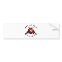 Iron Sights/Molon Labe Bumper Sticker