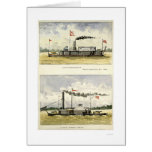 Ironclad Alexandria by D.M.N. Stouffer 1864 Cards