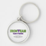IronTeam Keychain - WHITE