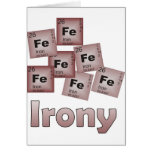 Irony cards