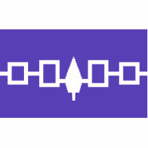 Iroquois Confederacy flag Cut Outs
