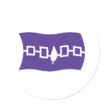 Iroquois Confederacy Flag Sticker