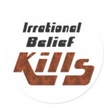 Irrational Belief Kills Sticker