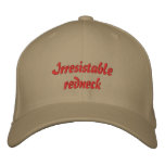 Irresistable redneck embroidered hats