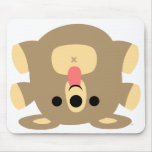 Irreverent Cartoon Bear Baby mousepad